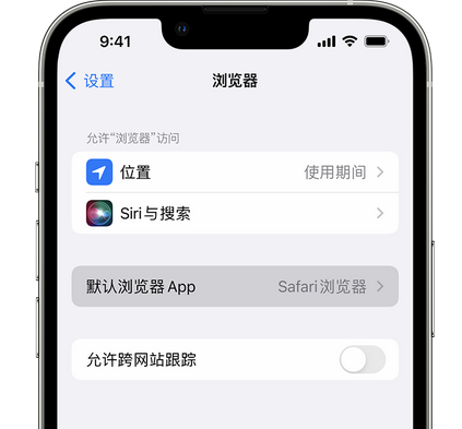 嘉兴苹果手机维修店分享如何在iPhone上设置默认浏览器 